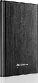 Sharkoon Rapid-Case externes-Gehäuse 9.5mm, schwarz, 2.5", USB-C 3.1