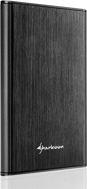 Sharkoon Rapid-Case externes-Gehäuse 9.5mm, schwarz, 2.5", USB-C 3.1