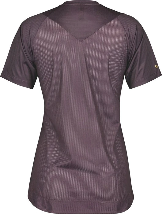 Scott Trail Vertic Trikot kurzarm dark purple/mud green (Damen)