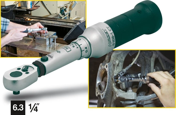 Hazet 6106-1CTCAL Drehmomentschlüssel, 1/4"