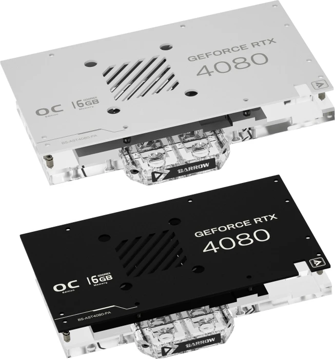 Barrow NVIDIA RTX 4080 LRC 2.0 Full Coverage GPU Water Block schwarz, ASUS STRIX/TUF 4080 Aurora
