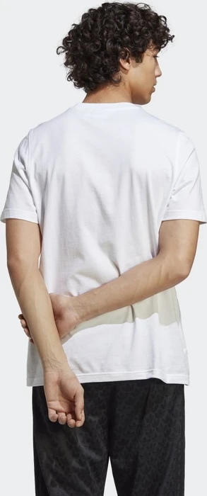 adidas Adicolor Classics Trefoil T-Shirt kurzarm white/semi lucid blue (Herren)