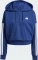 adidas Essentials 3-Streifen French Terry Quarter-Zip Hoodie dark blue/white (Damen) Vorschaubild