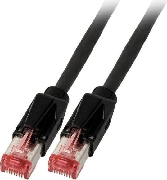 EFB Elektronik TM21 Dätwyler 7702 Patchkabel, Cat7/Cat6a, S/FTP, RJ-45/RJ-45, 5m, schwarz
