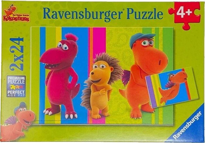 Ravensburger Puzzle Der kleine Drache Kokosnuss und seine Freunde