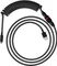 HP HyperX Coiled Cable USB-C auf USB-A, Tastaturkabel (Spiral-Textilkabel), 1.22m, grau/schwarz Vorschaubild
