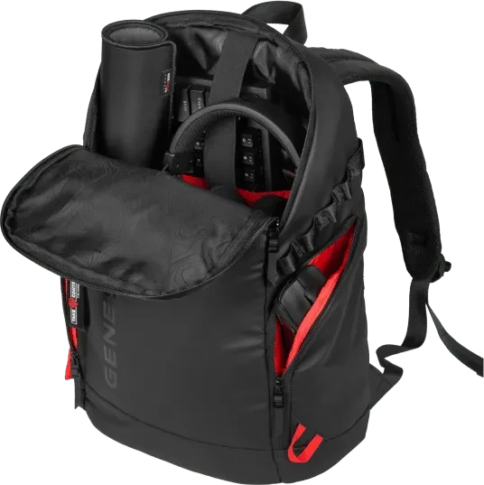 Genesis Pallad 420 Gaming-Rucksack, schwarz