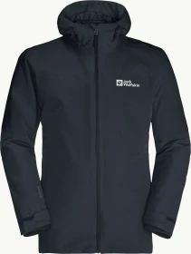 Jack Wolfskin Glaabach 3in1 Funktionsjacke night blue (Herren)