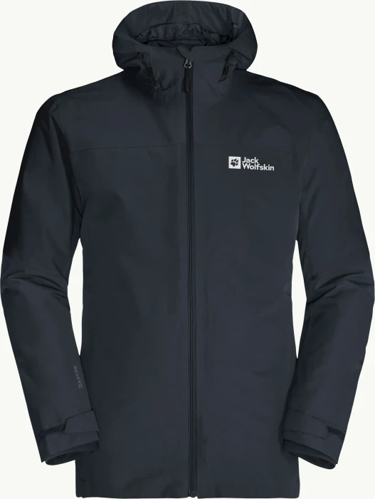 Jack Wolfskin Glaabach 3in1 Funktionsjacke night blue (Herren)