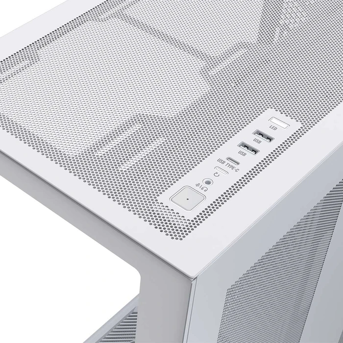 Modecom Volcano Space XL White, weiß, Glasfenster