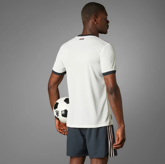 adidas Manchester United Authentic 2024/2025 Ausweichtrikot off white (Herren)