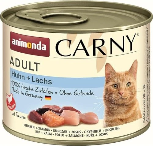 animonda Carny Adult Huhn und Lachs, 1.20kg (6x 200g)