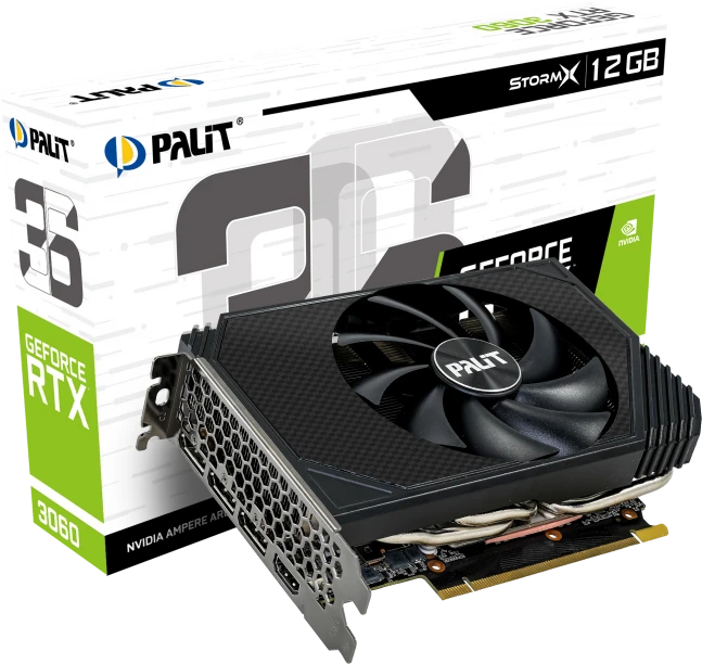 Palit GeForce RTX 3060 StormX, 12GB GDDR6, HDMI, 3x DP
