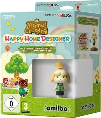 Animal Crossing: Happy Home Designer inkl. amiibo Figur Melinda (3DS)