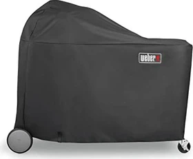 Weber Abdeckhaube Premium für Summit Charcoal Grill mit Rollwagen