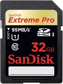 SanDisk Extreme PRO R95/W90 32GB, UHS-I, Class 10