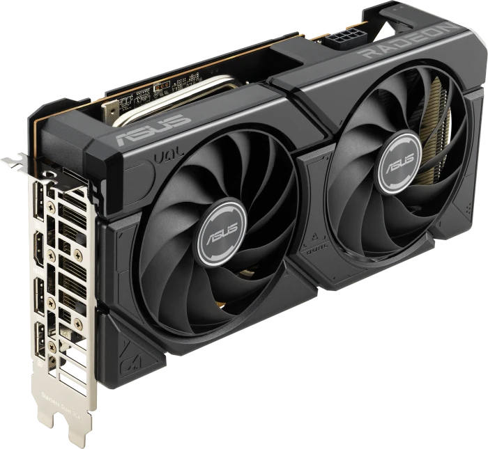 ASUS Dual Radeon RX 7600 EVO OC, DUAL-RX7600-O8G-EVO, 8GB GDDR6, HDMI, 3x DP
