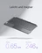 Inateck Bluetooth-Tastatur-Hülle für Surface Go 4/3/2/1, grau, DE Vorschaubild