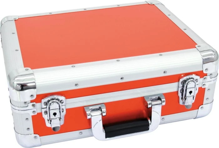 Roadinger CD-Case ALU Digital-Booking abgerundet rot