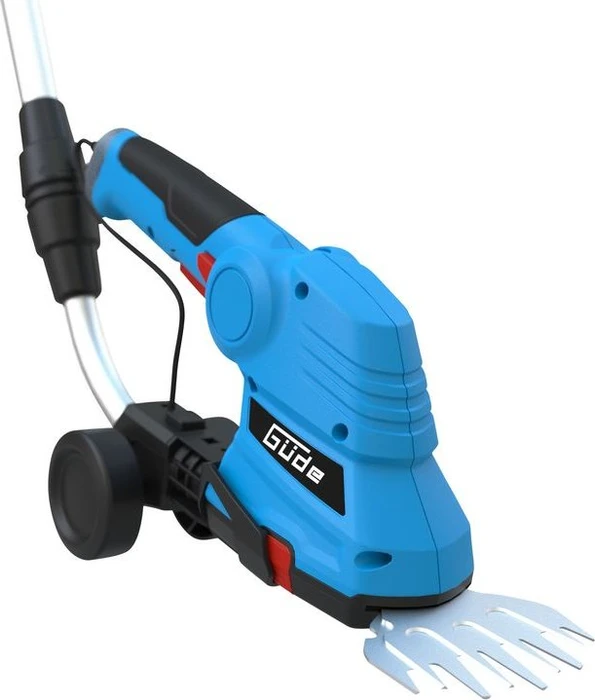 Güde GPS 7.2V-1.5 Li-Ion Teleskop Akku-Gras-/Strauchschere inkl. Akku 1.5Ah