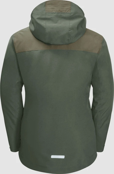 Jack Wolfskin Icy Winter 3in1 Funktionsjacke thyme green (Junior)