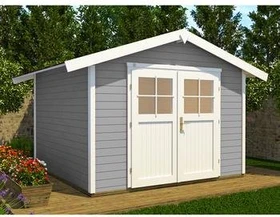 Weka 122 300x235cm Gerätehaus grau