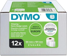 Dymo Etiketten LabelWriter 99014, 101x54mm, weiß, 12er-Pack (2640 Etiketten)