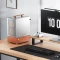 Jonsbo T7 Silver, silber/braun, Glasfenster Vorschaubild
