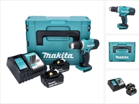 Makita DDF453RGJ Akku-Bohrschrauber inkl. MAKPAC + 2 Akkus 6.0Ah