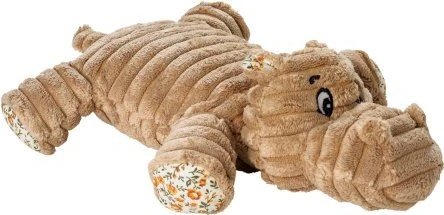 Hunter Huggly Amazonas Hippo Hundespielzeug, Plüsch, Nilpferd, beige (60668)