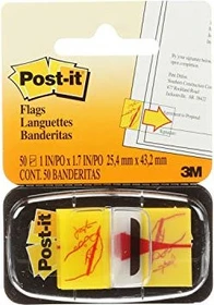 3M Post-it Index Haftindex Unterschreiben-Symbol, 25.4x43.2mm, 50 Haftstreifen