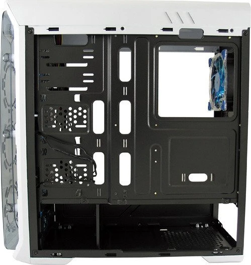 LC-Power Gaming 988W Blue Typhoon, Acrylfenster