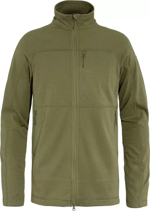 Fjällräven Abisko Lite Fleece Funktionsjacke grün (Herren)