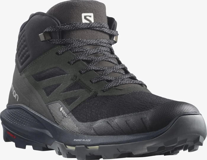 Salomon OUTpulse Mid GTX black/ebony/vanilla ice (Herren)