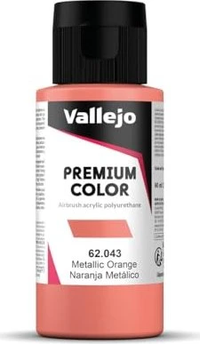 Vallejo Premium Airbrush Color metallic orange, 60ml