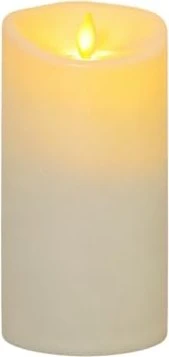 Star Trading M-Twinkle Stumpenkerze 17.5cm elfenbein LED 1x warmweiß, 1 Stück