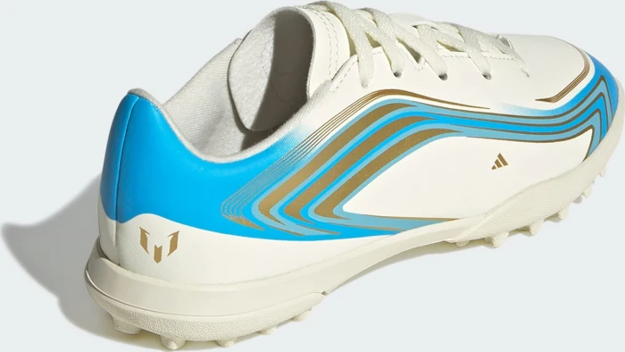 adidas F50 League Messi TF ivory/semi blue burst/icey blue (Junior)