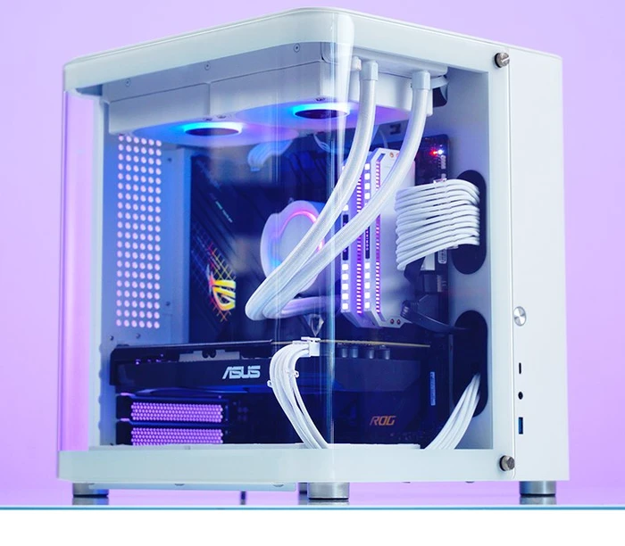Jonsbo TK-1 2.0 White, Glasfenster