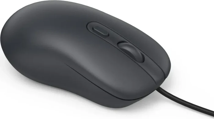 Hama CM-200 Silent 4-Button Mouse schwarz, USB