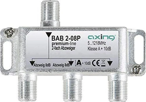 Axing BAB 2-08 2-fach BK-Abzweiger