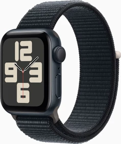 Apple Watch SE (2022) (GPS) 40mm Mitternacht mit Sport Loop Mitternacht