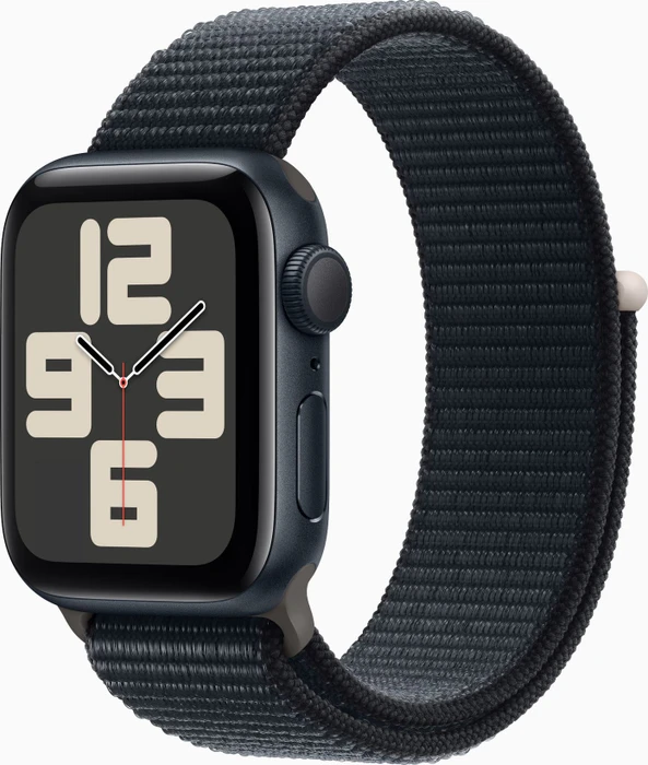 Apple Watch SE (2022) (GPS) 40mm Mitternacht mit Sport Loop Mitternacht