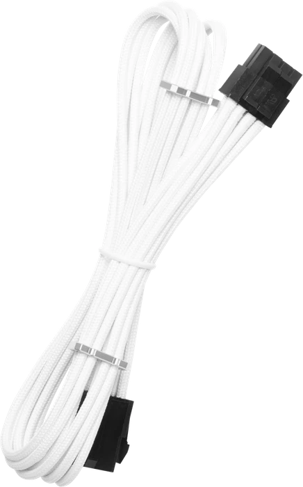BitFenix Alchemy 3x 8-Pin PCIe Aluminum Comb Extensions Cable Kit, Verlängerungs-Kit für Netzteile, weiß