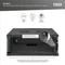 Digitus Professional SoHo Line 19" Wandgehäuse 4HE, unmontiert, Sicherheitsglastür, IP20, RAL 9005, 400mm tief Vorschaubild