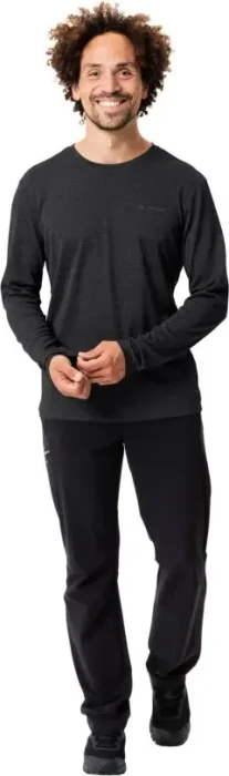Vaude Essential Funktionsshirt langarm schwarz (Herren)