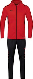 Jako Challenge mit Kapuze Trainingsanzug rot/schwarz