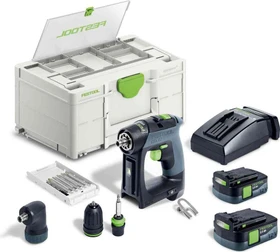 Festool CXS 12 2.5-Set Akku-Bohrschrauber inkl. Systainer + 2 Akkus 2.5Ah + Zubehör