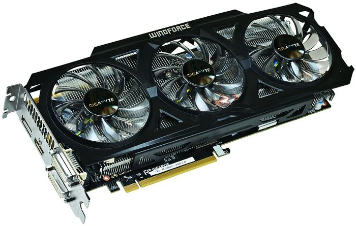 GIGABYTE GeForce GTX 760 Windforce 3X OC (Rev. 2.0), 2GB GDDR5, 2x DVI, HDMI, DP