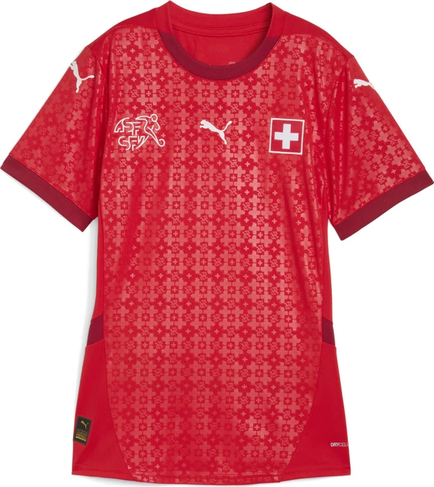 Puma UEFA EURO 2025 Schweiz Frauenteam Trikot