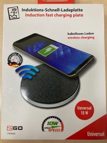 2GO Universal Wireless Charging Fast-Charger 10W schwarz